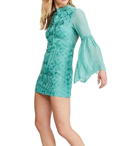 Free People Cleo Mini Dress Stylish Ruffle Mini Dress