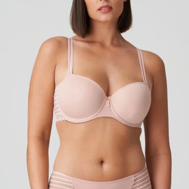 Prima Donna Twist East End Balcony Bra 0241932 in Powder Rose Chic Lace Underwear