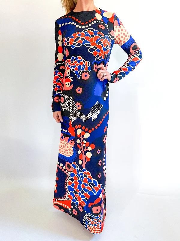 Ashton Maxi Dress Elegant Maxi Dress with Pockets