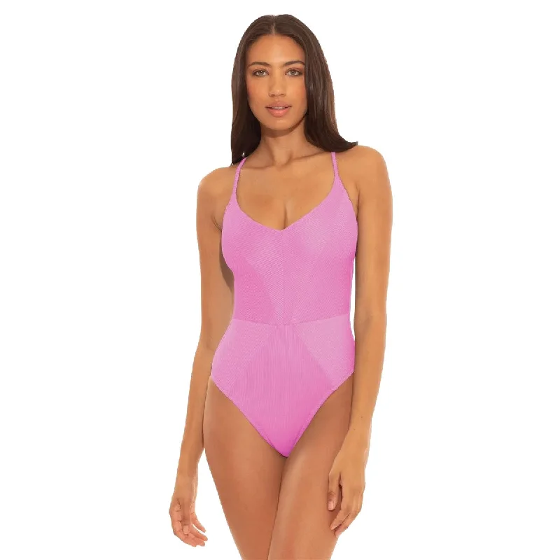 Soluna Lets Dance Lilac One Piece Womens Swimsuit Two-Piece Beachwear