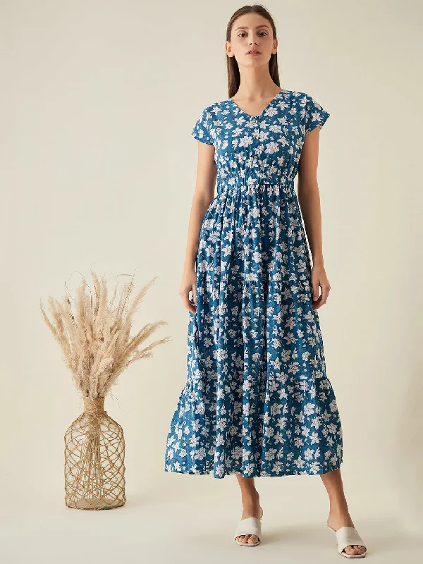 Tiered Maxi Dress Chic Summer Maxi Dress