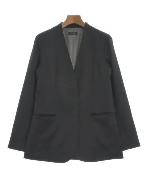 BARNEYS NEWYORK Collarless jackets Welt Pockets Slit Pockets Flap Pockets