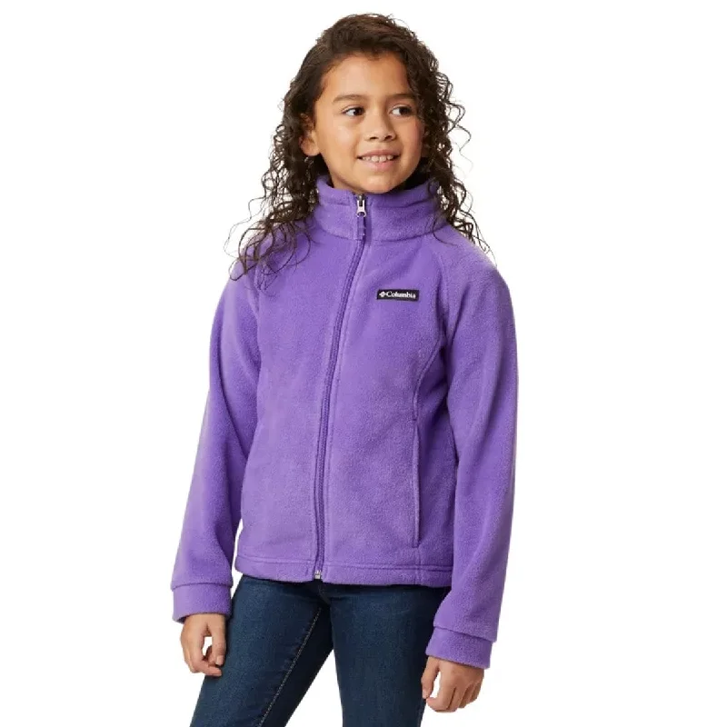 Columbia Benton Springs Fleece Jacket - Girls Notch Collar Peter Pan Collar Cowl Neck