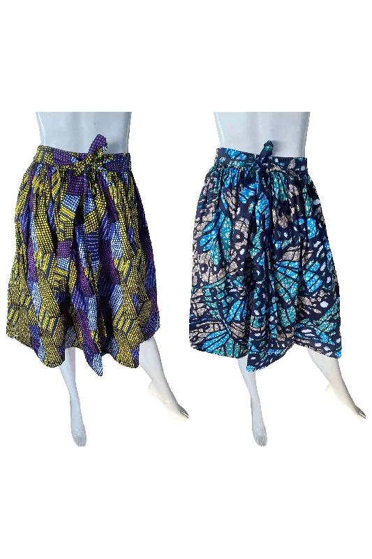 African Short Skirts (Pack of 2 Pieces) leather skirt bold