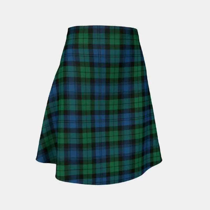 Blackwatch Ancient Tartan Flared Skirt lace skirt romantic