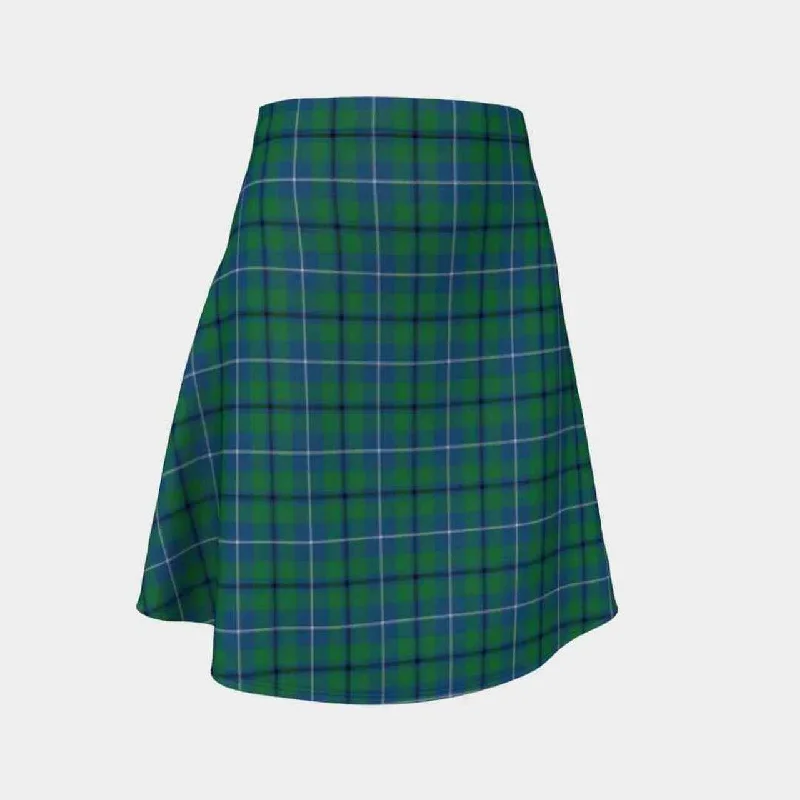 Douglas Ancient Tartan Flared Skirt leather skirt durable