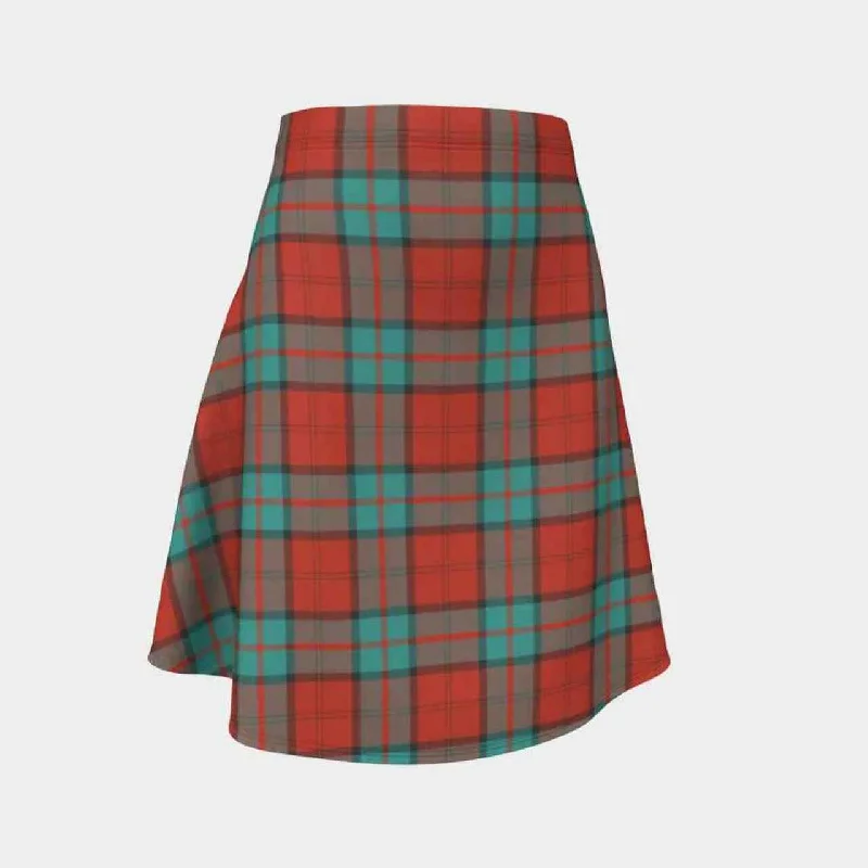 Dunbar Ancient Tartan Flared Skirt maxi skirt elegant