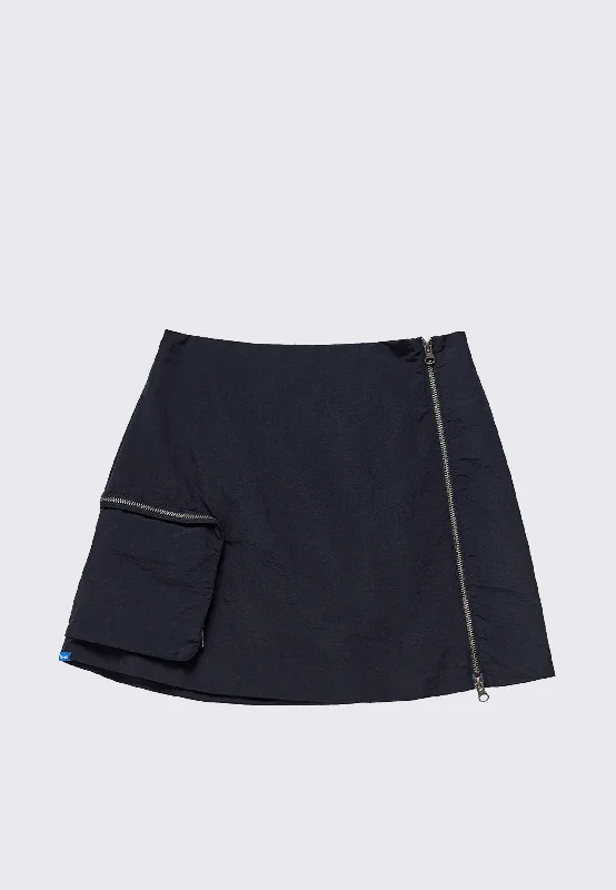 Rec Skirt - Black denim skirt classic